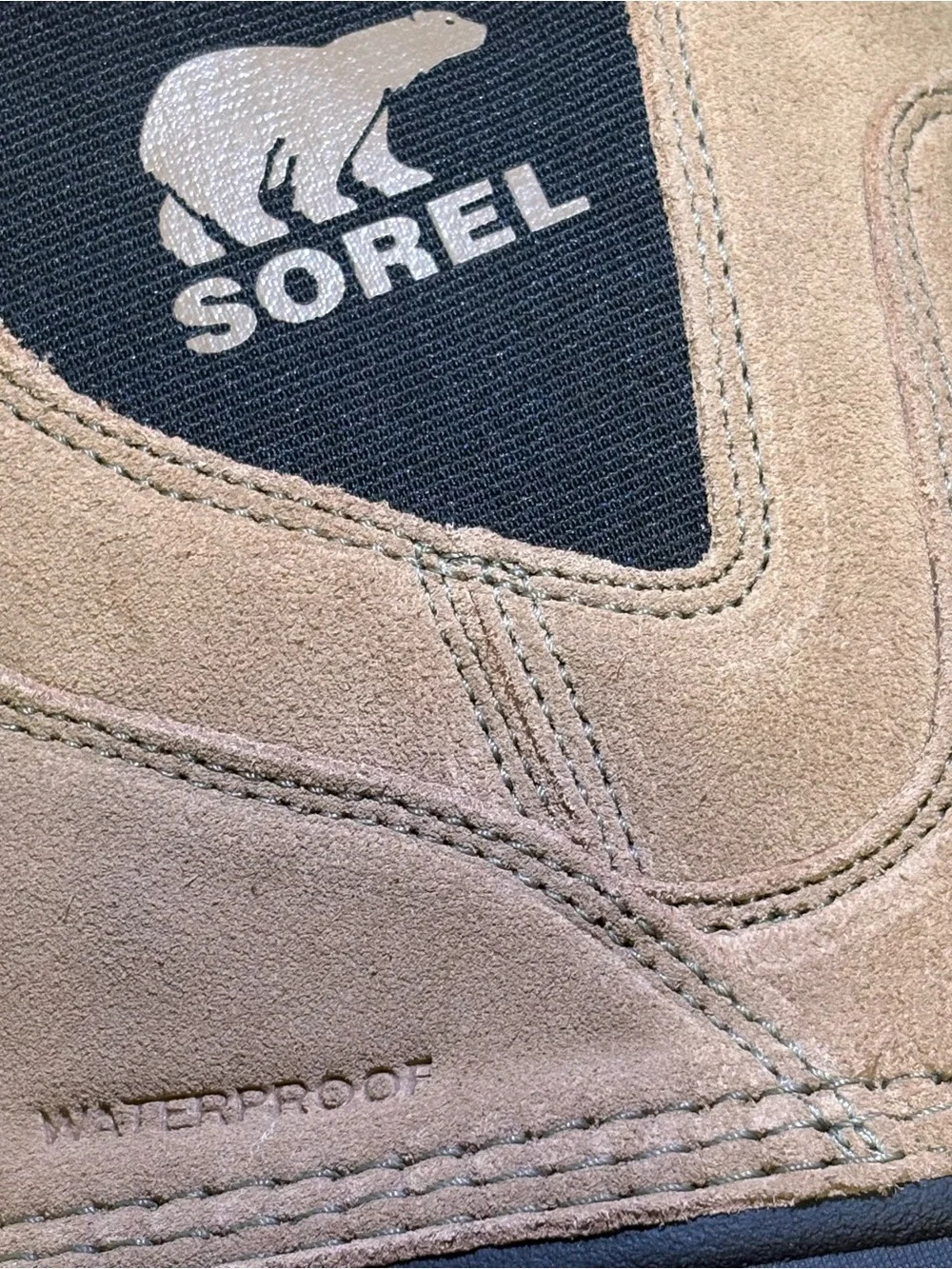 Sorel Men's Tan Suede Waterproof Pull-On Boots